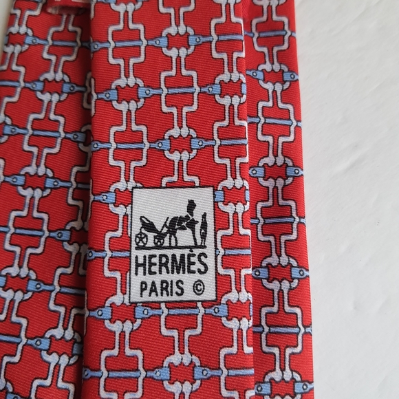 Hermes Silk Tie - Picture 5 of 5